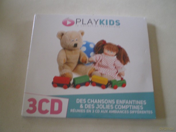 Kids: Chansons Pour Enfants - Les Fables De La Fontaine Racontees Par Jean-Pierre Darras - Les Contes De P [3CD]