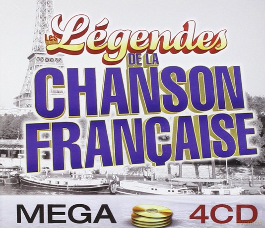 Les Legendes De La Chanson Francaise: Charles Trenet - Richard Anthony - Dalida - Edith Piaf [4CD]