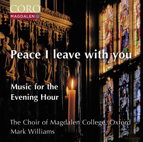 Choir Of Magdalen: Choir Of Magdalen/Williams-Peace I Leave With You [CD]