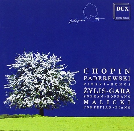 Gara Teresa Zylis - Malicki Waldemar: Chopin - Paderewski - Songs [CD]
