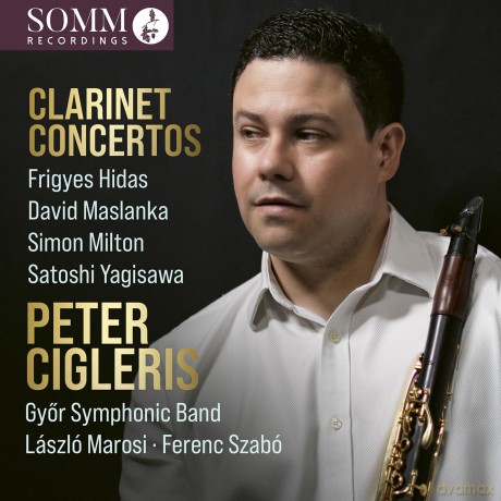 Cigleris: Cigleris/Gyor Symph Band-Clarinet Concertos [CD]