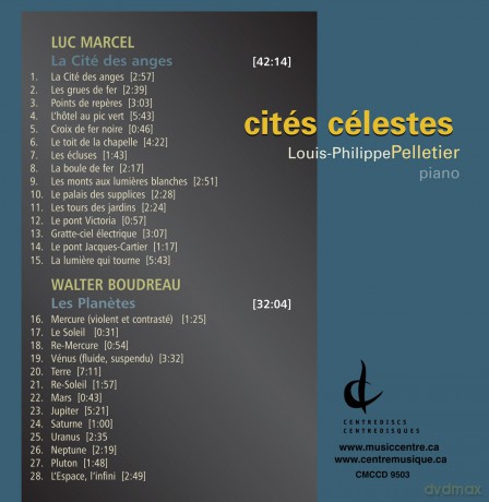 Pelletier Louis-Phillipe: Cities Celestes [CD]