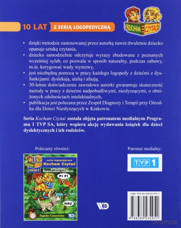 Kocham czytać zeszyt 1 [KSIĄŻKA]