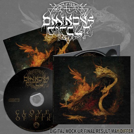 Ominous Circle The: ClovenTonguesof Fire (Digipack) [CD]