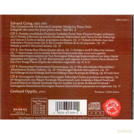 Oppitz Gerhard: Complete Works For Piano [4CD]