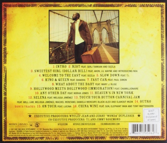 Wyclef Jean: CARNIVAL VOL. II Memoirs of an Immigrant [CD]