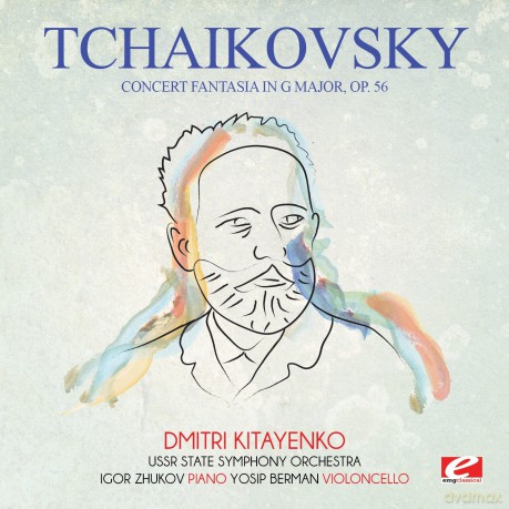 Tchaikovsky: Concert Fantasia In G Major Op. 56 [CD]