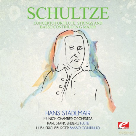 Schultze: Concerto For Flute Strings Basso Continuo G Major [CD]