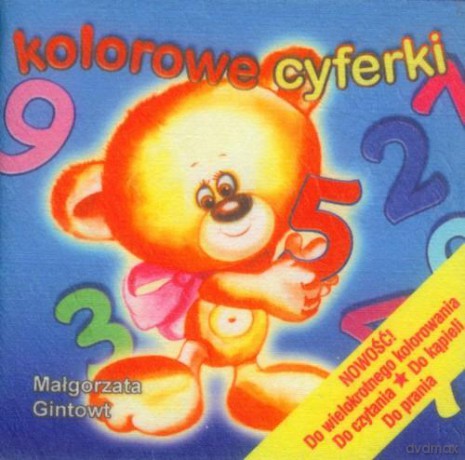 Kolorowe cyferki [KSIĄŻKA]