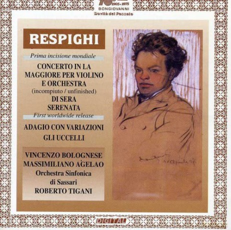Bolognese Vincenzo Tigani Roberto: Concerto In La Maggiore Per Violino E Or [CD]