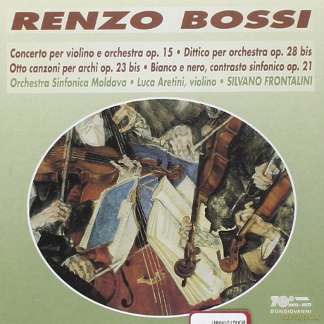Aretini Luca Frontalini Silvano: Concerto Op 15 Per Violino E Orchestra, [CD]