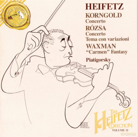 Heifetz Jascha: Concertos 21 [CD]