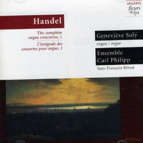 Handel: Concertos Pour Orgue 1 [CD]