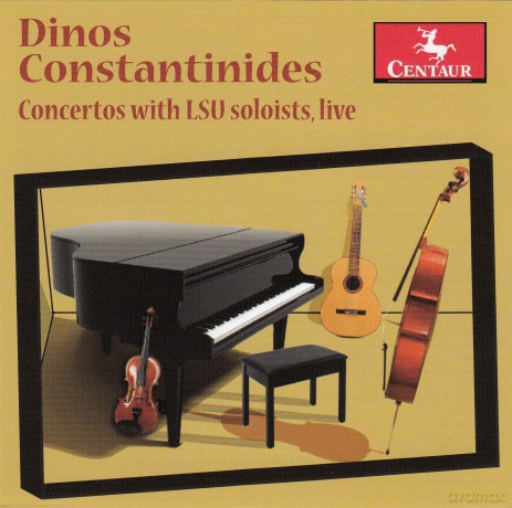 Constantinides Dinos: Concertos With Lsu Soloists Live [CD]
