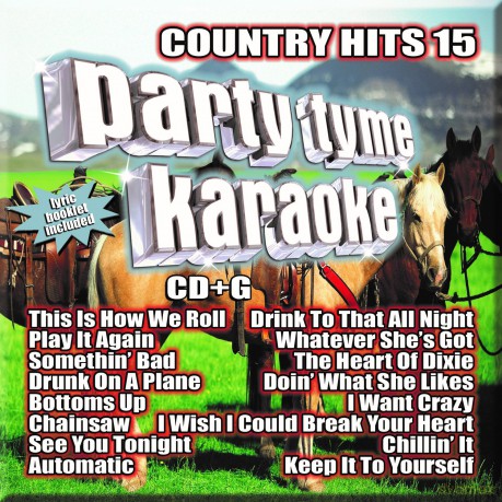 Party Tyme Karaoke: Country Hits 15 [CD]