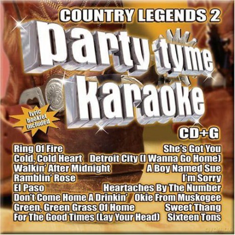 Party Tyme Karaoke: Country Legends 2 [CD]