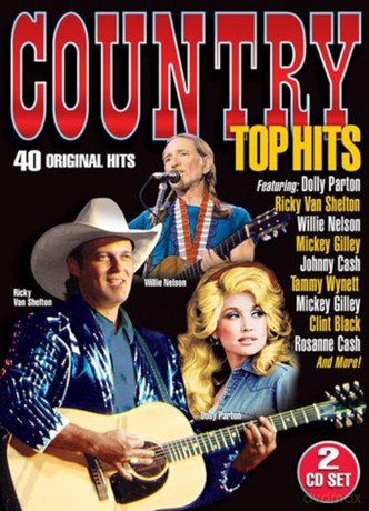Country Top Hits-40 Original Hits [2CD]
