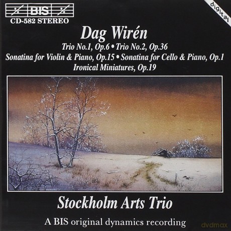Dag Wirén-Chamber Music -Stockholm Arts Trio- [CD]