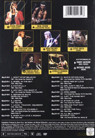 Journey: Greatest Hits 1978-1997 [DVD]