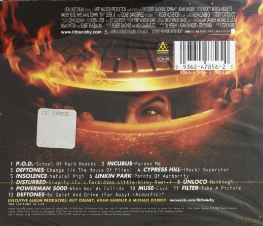 Little Nicky soundtrack (Mały Nicky) [CD]