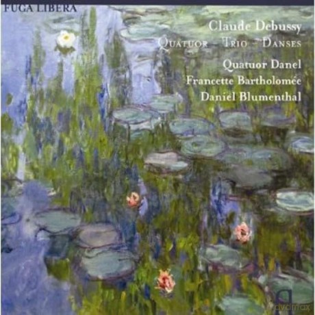Quatuor Danel Francette Bar: Debussy Quartet Trio Dan [CD]