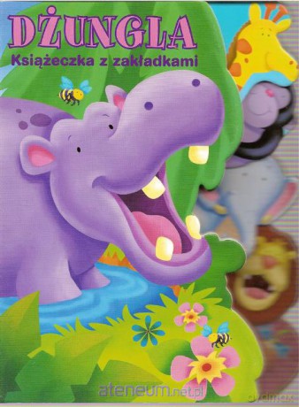 Książka z zakładkami - Dżungla [KSIĄŻKA]