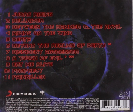 Judas Priest: A Touch Of Evil - Live [CD]