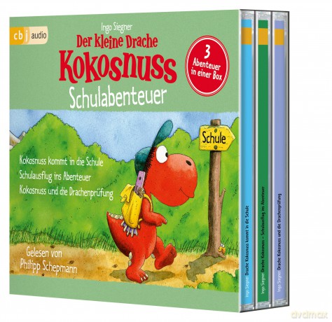 Siegner Ingo: Der Kleine Drache Kokosnuss - Schulabent [3CD]