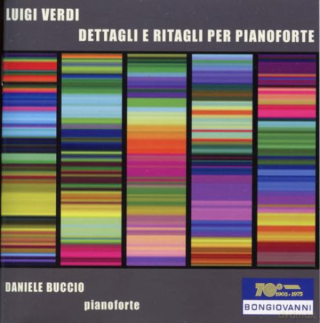 Buccio Daniele: Dettagli E Ritagli Per Pianoforte [CD]