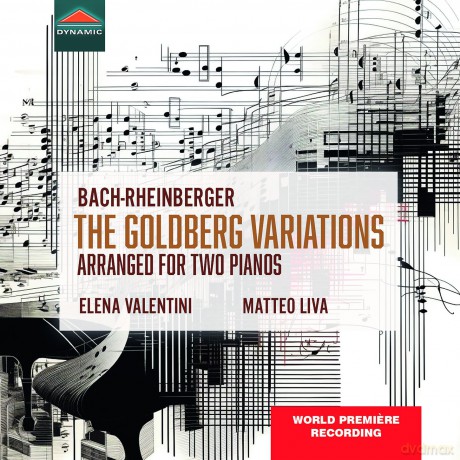 Liva Matteo/Valentini Elena: Die Goldberg-Variationen Bwv 988 [CD]