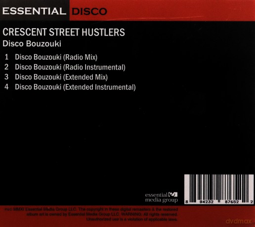 Crescent Street Hustlers: Disco Bouzouki [CD]