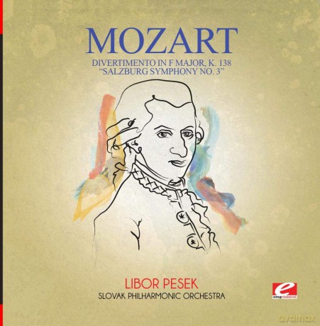 Mozart: Divertimento In F Major K. 138 Salzburg Symphony 3 [CD]