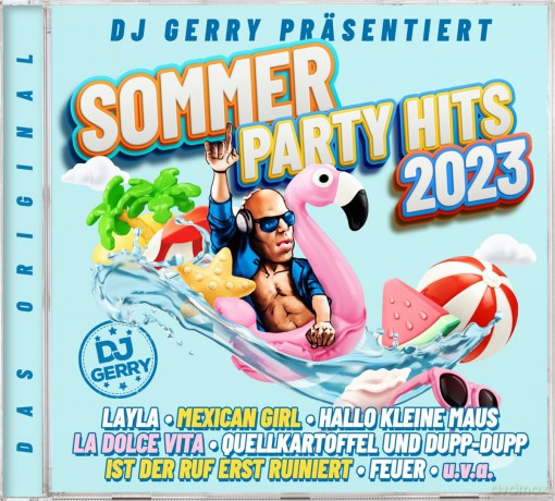 DJ Gerry päsentiert Sommer Party Hits 2023 [CD]