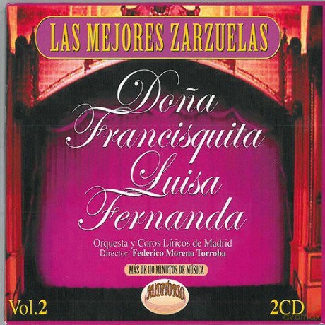 Las Mejores Zarzuelas: Dona Francisquita - Luisa Fernanda [2CD]