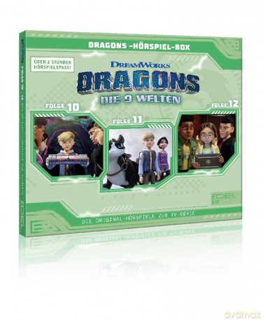 Dragons - Die 9 Welten: Dragons-9 Welten-(10-12)HSP Box TV [3CD]