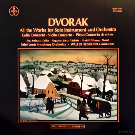 Dvorak: Dvorak: Piano Concerto Violin Concerto Cello Conce [CD]
