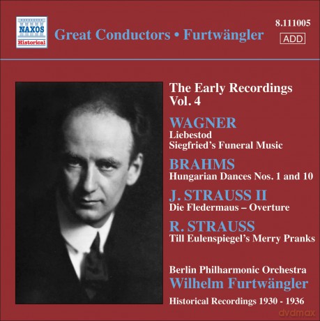 Furtwangler Wilhelm: Early Recordings Vol. 4 [CD]
