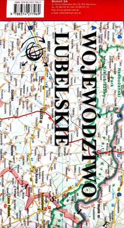 Lubelskie dla zawodowców. TIR. Mapa samochodowa