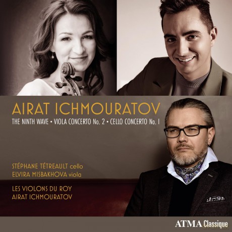 Elvira Misbakhova; Stephane Tetreault; Les Violons Du Roy-Ichmouratov: The Ninth Wave; Viola Concert: Elvira Misbakhova; Stephane Tetreault; Les Violons du Roy-Ichmouratov: The Ninth Wave; Viola Concert [CD]