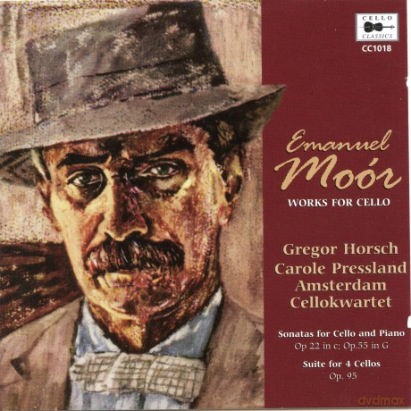 Horsch Gregor Pressland Carole: Emanual Moor Works For Cello [CD]