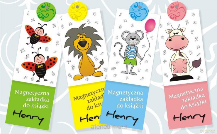 Magnetyczna zakładka do książki tabl. mnożenia mix