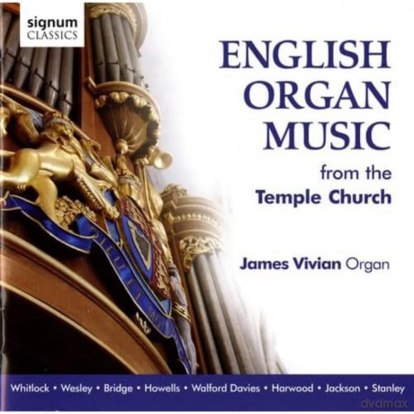 Vivian James: English Organ Music From The Temple Ch [CD]