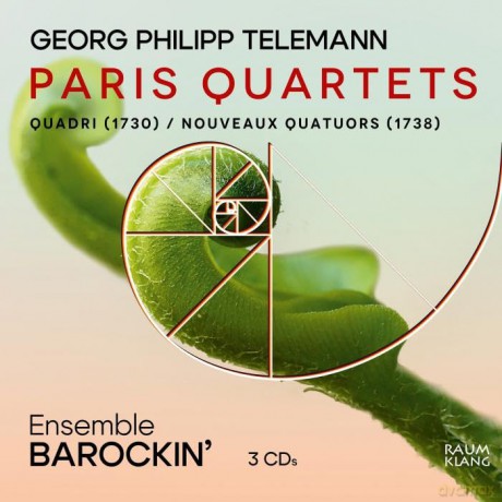Ensemble Barockin-Telemann - Paris Quartets: Ensemble Barockin-Telemann - Paris Quartets [3CD]