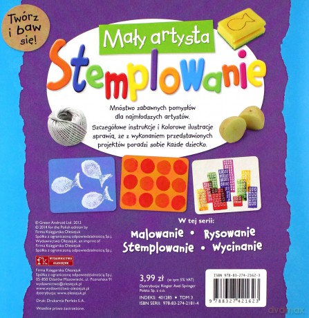 Mały artysta. Stemplowanie [KSIĄŻKA]