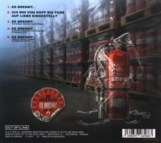 Lindemann Till: Es brennt [CD]