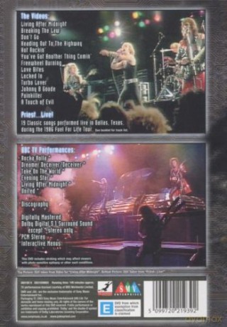 Judas Priest: Electric Eye [DVD]