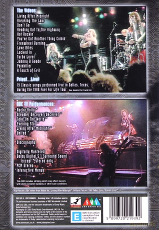 Judas Priest: Electric Eye [DVD]