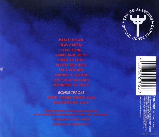 Judas Priest: Ram It Down [CD]