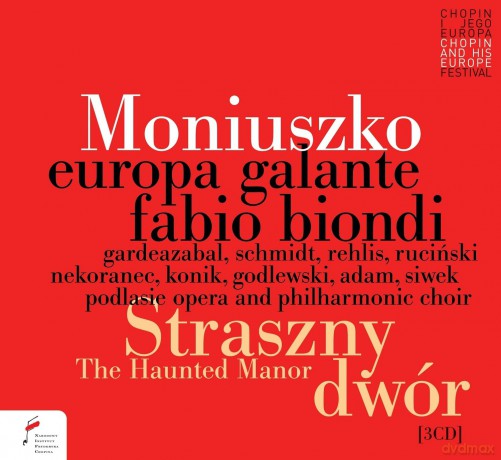 Europa Galante: Europa Galante/Biondi-Moniuszko - The Haunted Manor [3CD]