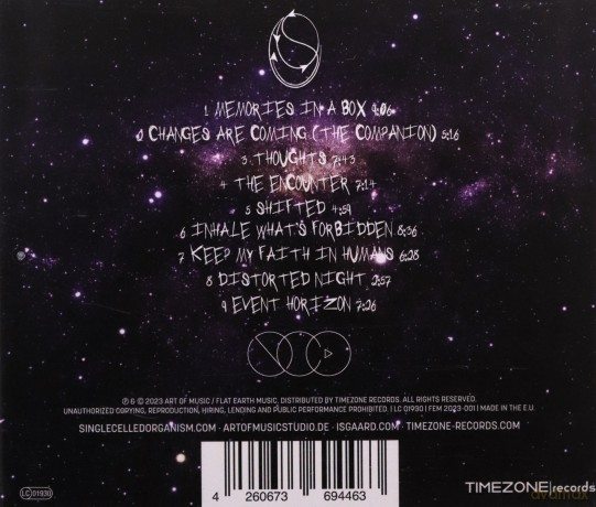 Single Celled Organism: Event Horizon [CD]